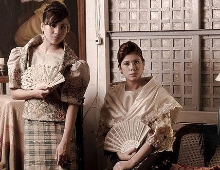 Romantic, old-fashioned girls in the Philippines